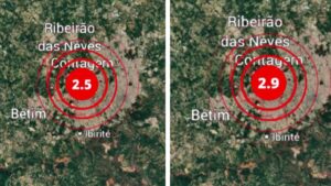 Tremores em Contagem e outros locais de MG são confirmados por Rede Sismográfica
