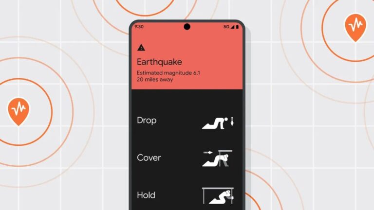 Como Google transforma 2 bilhões de celulares em sistema de alerta de terremoto