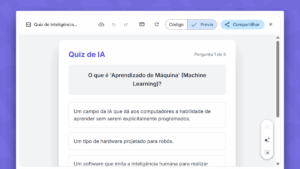 Como criar um quiz para estudar para provas no Gemini