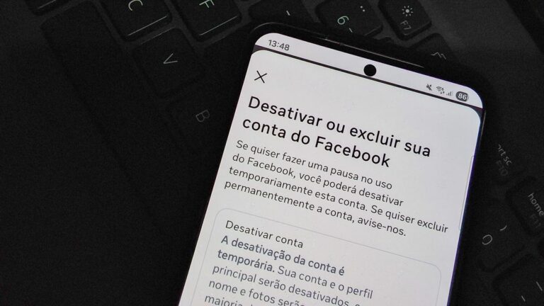 Como desativar o Facebook temporariamente
