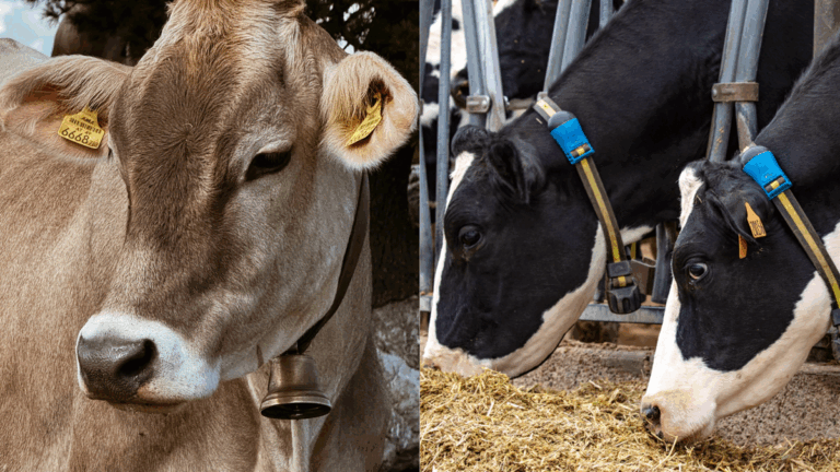 Esqueça os sinos | As vacas agora usam os seus próprios wearables no pescoço