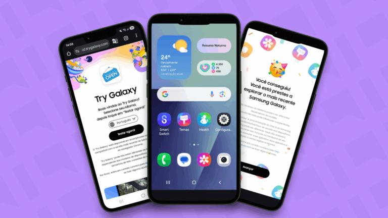 Pensando em comprar um celular Samsung? App deixa você testar a One UI no iPhone