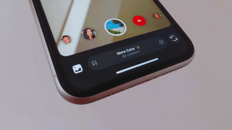 Por que a foto fica diferente ao usar a câmera do Instagram?