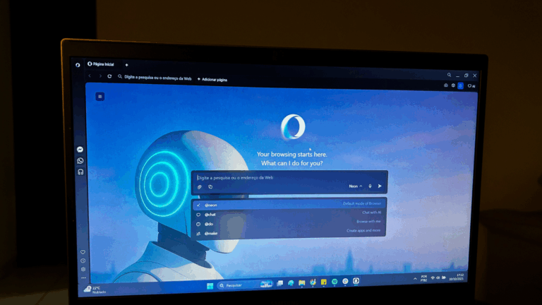 Testamos o Opera Neon: IA pode navegar pela web no seu lugar