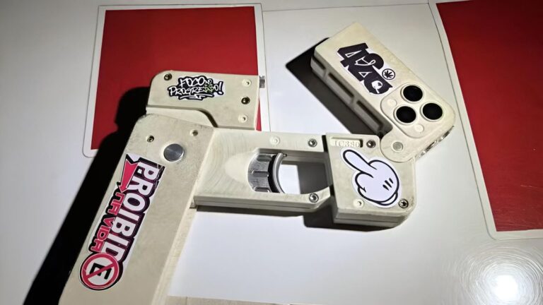 "iPhone que vira 38": homem é preso com revólver disfarçado de celular