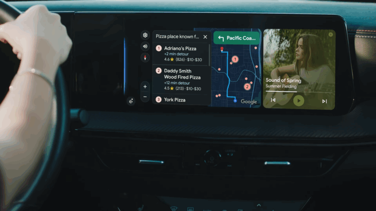 Gemini chega ao Android Auto; veja o que a IA do Google consegue fazer