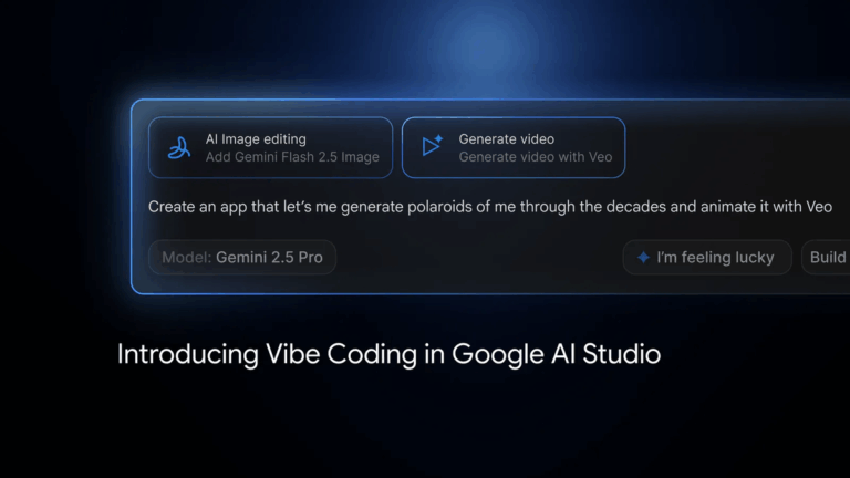Google AI Studio entra na era do 'vibe coding'; veja o que mudou na atualização