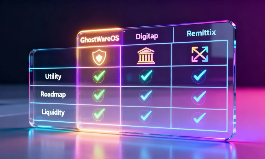 comparação de altcoin