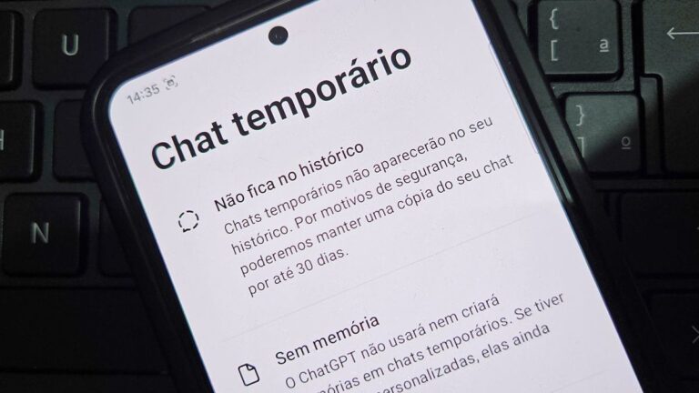 Modo anônimo no ChatGPT: veja como usar os chats temporários na IA