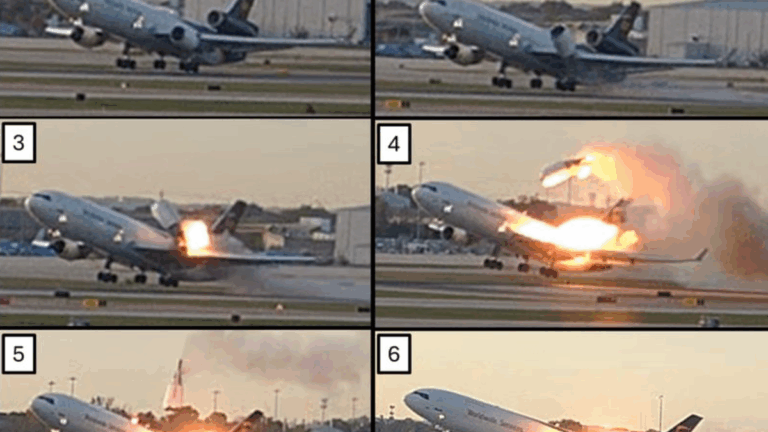 Relatório preliminar indica causa de acidente com avião cargueiro nos EUA