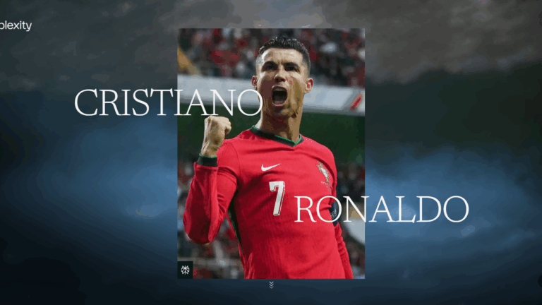 Cristiano Ronaldo investe na Perplexity e ganha página especial na IA