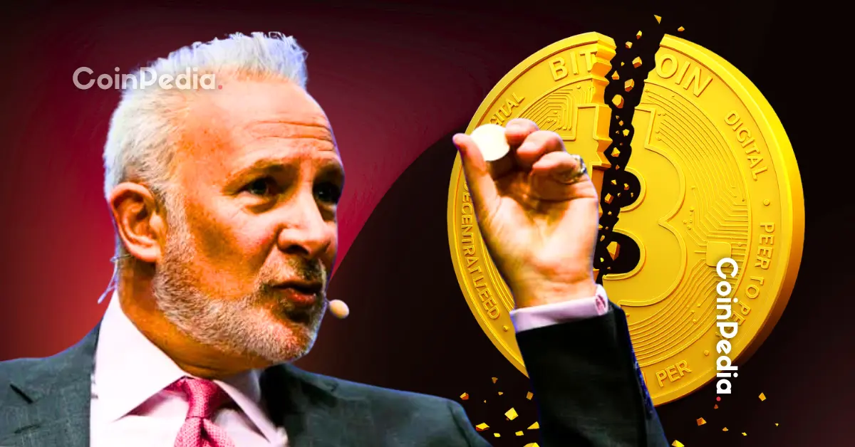 Bitcoin vai quebrar mais hoje Peter Schiff diz que ouro e prata vão disparar
