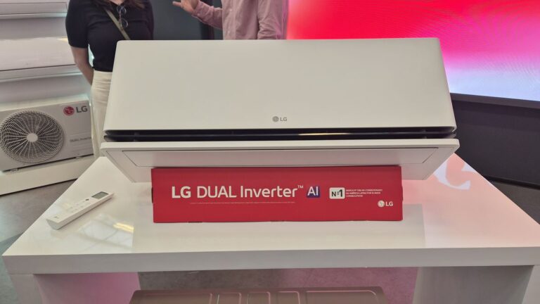 LG aposta alto em IA com novo ar-condicionado: conheça o LG Dual Inverter AI Air