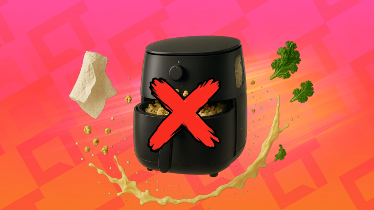Não coloque essas 7 coisas na air fryer para evitar incêndios e danos na cozinha