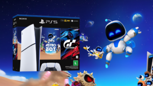 PlayStation 5 Edição Digital com Bundle por R$ 2.689 com cupom no App da Amazon
