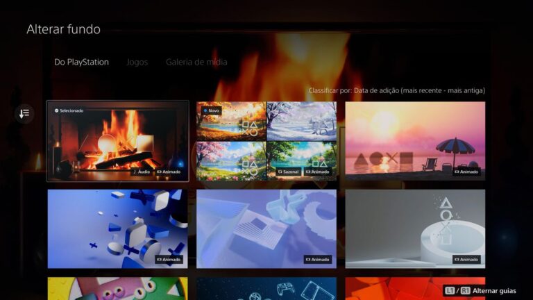 Tela de Boas-Vindas do PS5 recebe wallpaper de Natal, desta vez com áudio ASMR