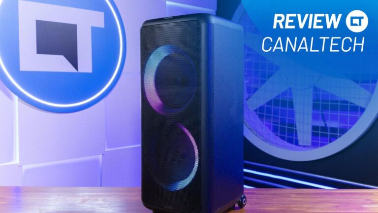 Testamos a Philips Party Speaker 5000: caixa de som robusta com preço camarada