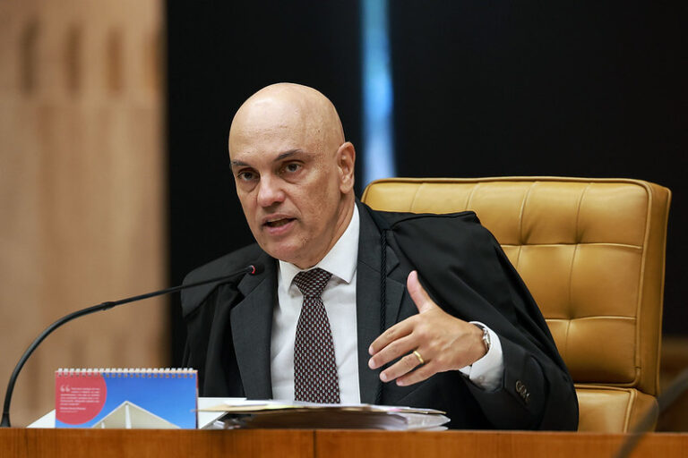 Ministro Alexandre de Moraes assume presidência no STF a partir desta segunda (12)