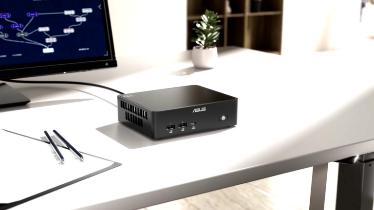 ASUS revela novo mini PC NUC equipado com os novos Intel Core Ultra 300