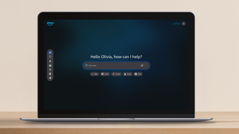 Alexa com IA generativa ganha site estilo ChatGPT, mas há um porém