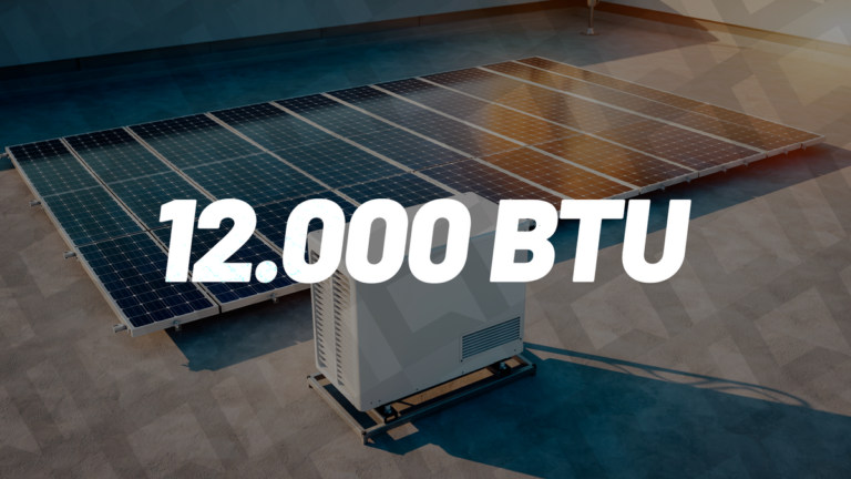 Ar-condicionado de 12.000 BTU só na energia solar: quantas placas você precisa?