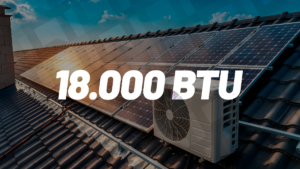 Ar-condicionado de 18.000 BTU só na energia solar: quantas placas você precisa?