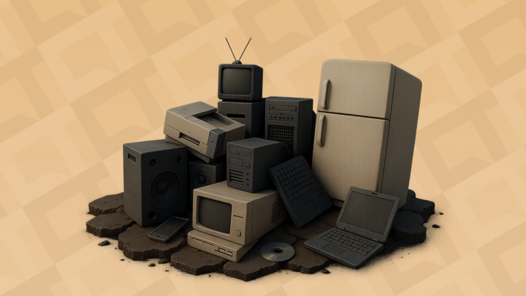 Cemitério dos eletrônicos: para onde vai o lixo tecnológico no Brasil?