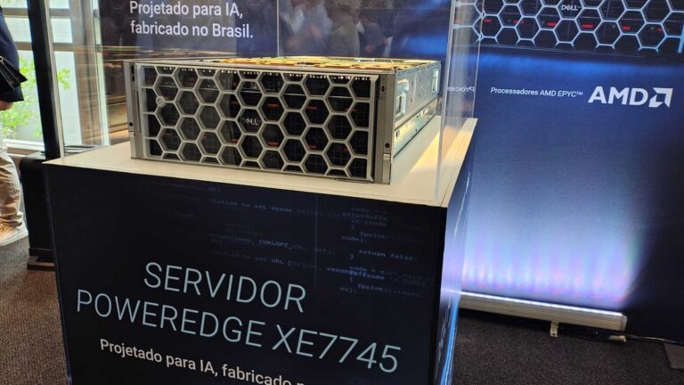 Dell lança servidor PowerEdge XE7745 no Brasil com produção nacional