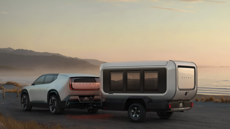 Honda reinventa o camping com protótipo de trailer que produz a própria energia