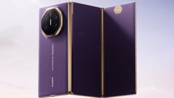 Huawei prepara celular dobrável com o formato mais peculiar até hoje