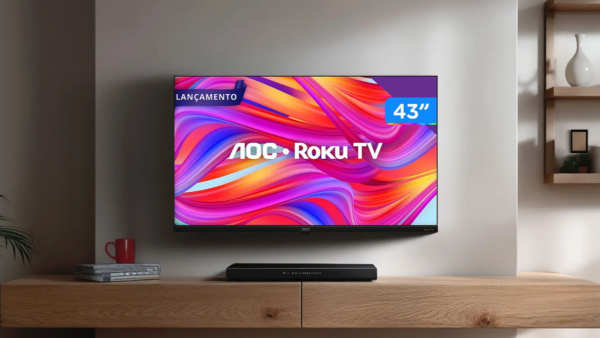 Mercado Livre vende TV de 43 polegadas com Roku em parcelas de R$ 71, sem juros