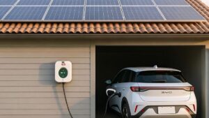 Quantas placas solares precisa para carregar um carro elétrico?