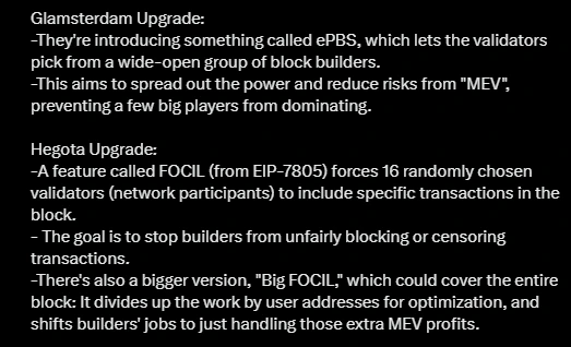 Esboço Ethereum das atualizações Glamsterdam e Hegota