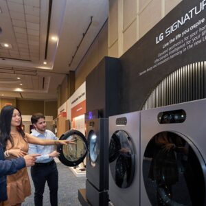 LG lança lava e seca com “bomba de calor” que gasta menos e cuida das roupas