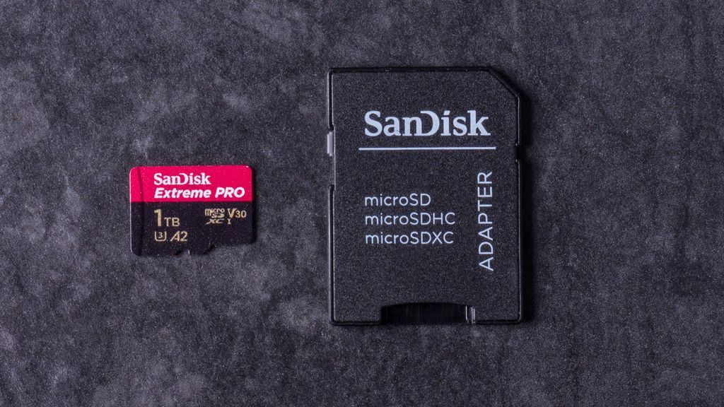 Imagem do cartão microSD SanDisk