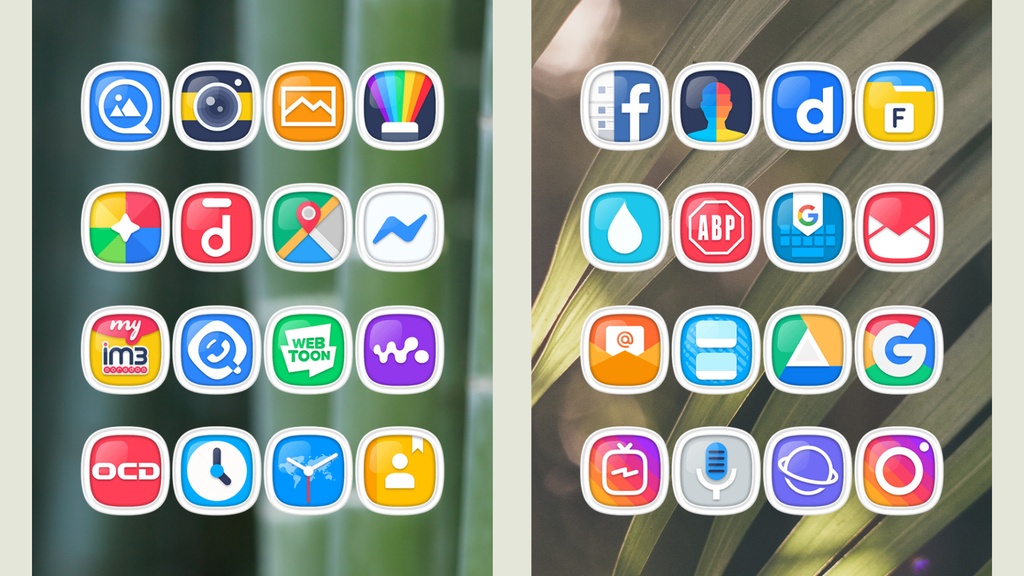 Imagens do app App Kamsa Squircle - Icon Pack