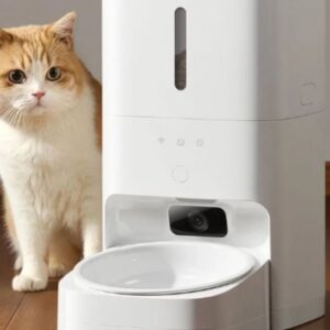 Alimentador de pets da Xiaomi tem câmera e IA para monitoramento; conheça