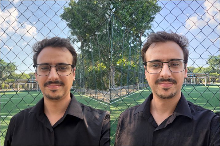 iPhone 17 Pro (&agrave; esquerda) x Galaxy S26 Ultra (&agrave; direita)