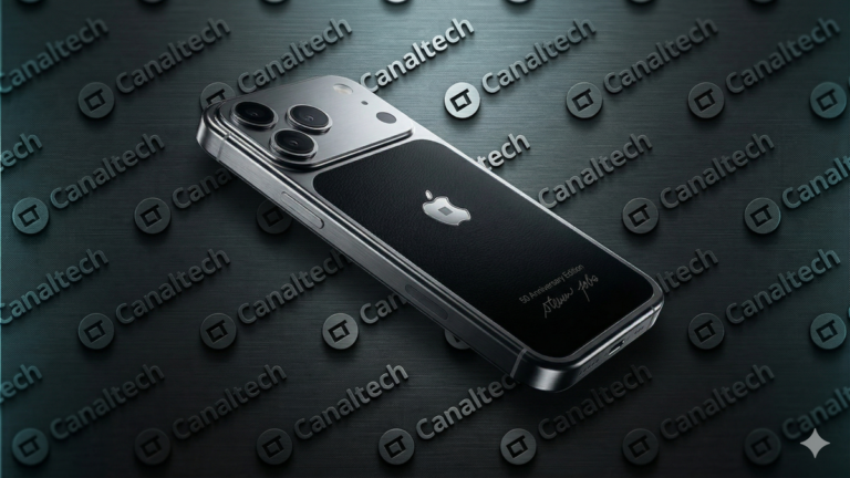 iPhone 17 Pro com pedaço da roupa de Steve Jobs dentro sai por R$ 50 mil