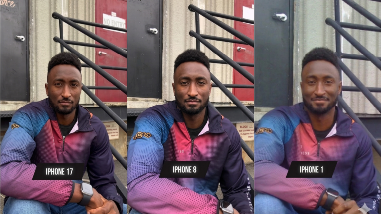 Youtuber faz mesma foto com todos iPhones lançados desde 2007; veja a diferença