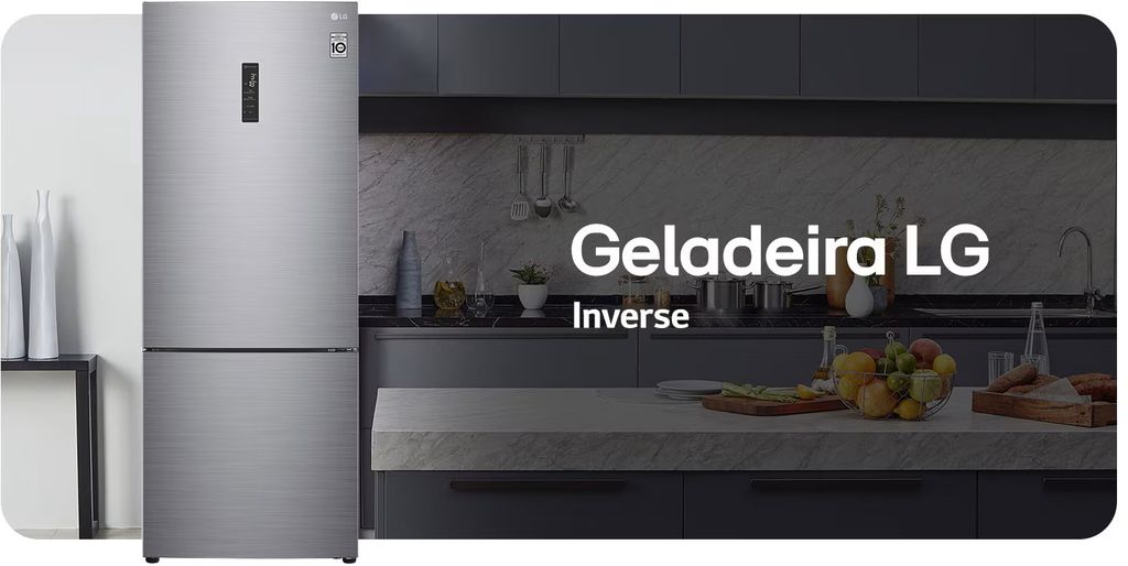 geladeira lg Inverse GC-B569NLL