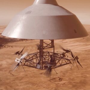 A 'primeira espaçonave interplanetária movida a energia nuclear' da NASA enviará helicópteros Skyfall a Marte em 2028