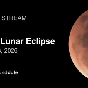 Assista ao eclipse lunar total da ‘lua de sangue’ em 3 de março com essas transmissões ao vivo gratuitas