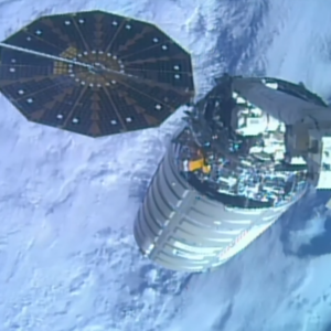 Astronautas da ISS tiram a foto do dia do lixo espacial de 11 de março de 2026