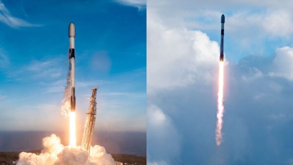 Dois dias, duas costas, mais dois lotes SpaceX Starlink lançados