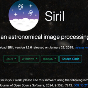 Editor de imagens Siril: um dos melhores softwares de código aberto disponíveis para astrofotógrafos