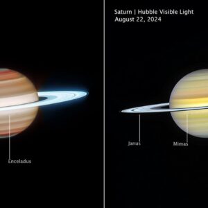 NASA Webb e Hubble compartilham a visão mais abrangente de Saturno até o momento