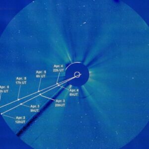 O cometa MAPS enfrenta um momento decisivo ao mergulhar em direção ao sol em 4 de abril – será que ele brilhará no céu diurno?