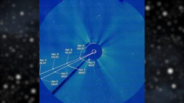 O cometa MAPS enfrenta um momento decisivo ao mergulhar em direção ao sol em 4 de abril – será que ele brilhará no céu diurno?