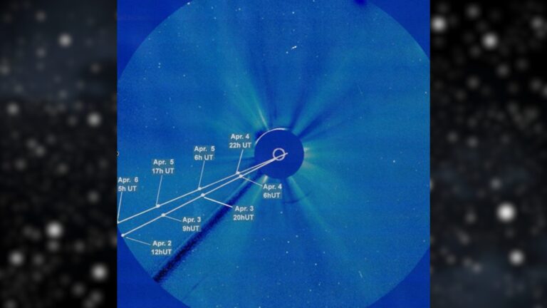 O cometa MAPS enfrenta um momento decisivo ao mergulhar em direção ao sol em 4 de abril – será que ele brilhará no céu diurno?